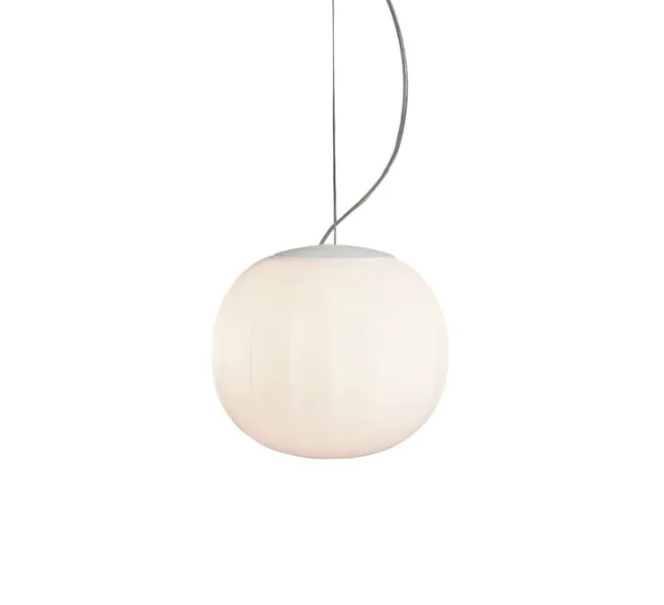 Suspension, Lita, blanc, Ø14cm, H30cm, LED - LUCEPLAN