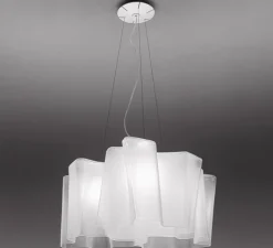 Suspension*Artemide Suspension, Logico 3x120°, , Ø66cm, H31cm - blanc