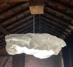 Suspension*And Creation Suspension, Léonie, , Ø75cm, H20cm - blanc