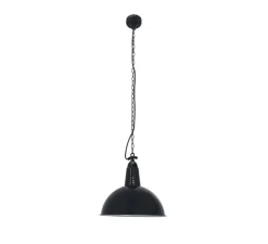 Suspension, Lou, noir brillant, Ø52cm, H51cm - Faro