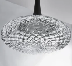 Suspension, Louis XS, graphite satiné, opale et écaille, LED, dim, 2700K, 1500 lm, Ø24cm, H36cm - CVL