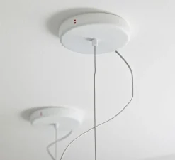 Suspension, Lumi_Baka, blanc, E27, Ø33cm, H38cm - FABBIAN