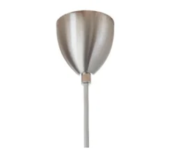 Suspension, Lute S, transparent, platine, Ø14cm, H27cm - Ebb and Flow