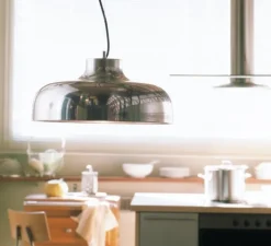 Suspension*Santa & Cole Suspension, M68, , Ø46cm, H22cm - aluminium poli