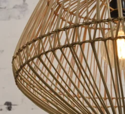 Suspension*Good&Mojo Suspension, Madagascar, , Ø50cm, H50cm - rotin naturel
