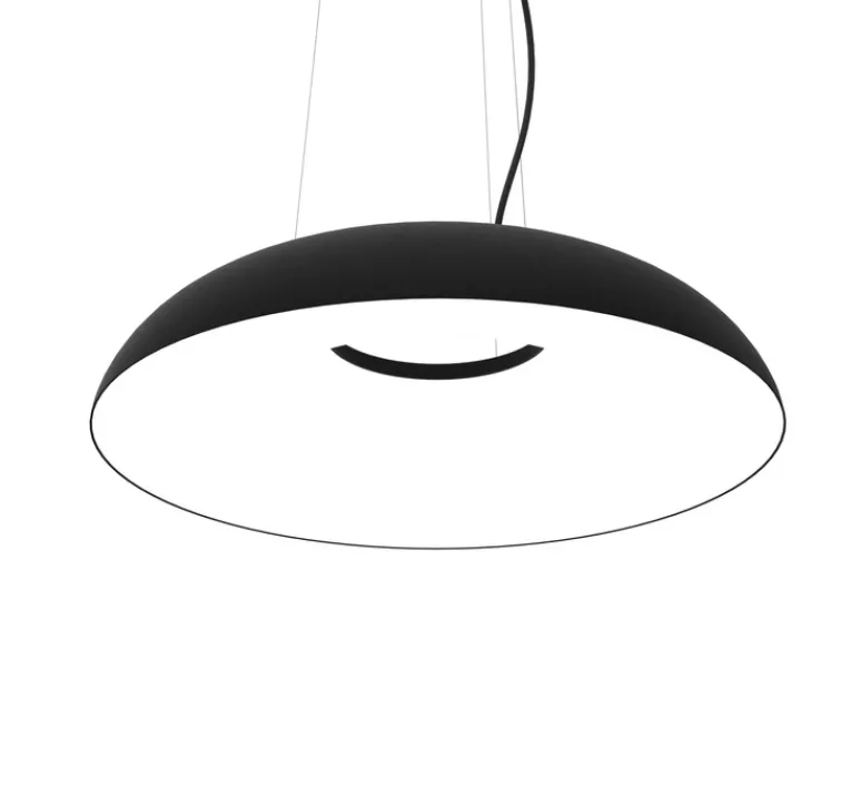 Suspension*Martinelli Luce Suspension, Maggiolone, , LED, dim, 2700K, 3200 lm, Ø60cm, H12cm - noir