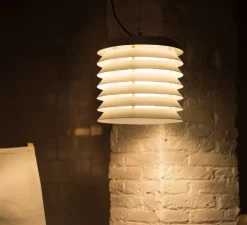 Suspension*Santa & Cole Suspension, Maija 30, , LED, dim, 2700K, 329 lm, Ø30cm, H28cm - blanc mat