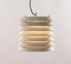 Suspension*Santa & Cole Suspension, Maija 30, , LED, dim, 2700K, 329 lm, Ø30cm, H28cm - blanc mat