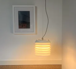 Suspension*Santa & Cole Suspension, Maija 15, , LED, dim, 2700K, 289 lm, Ø15cm, H14cm - blanc mat