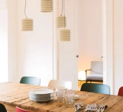 Suspension*Santa & Cole Suspension, Maija 15, , LED, dim, 2700K, 289 lm, Ø15cm, H14cm - blanc mat