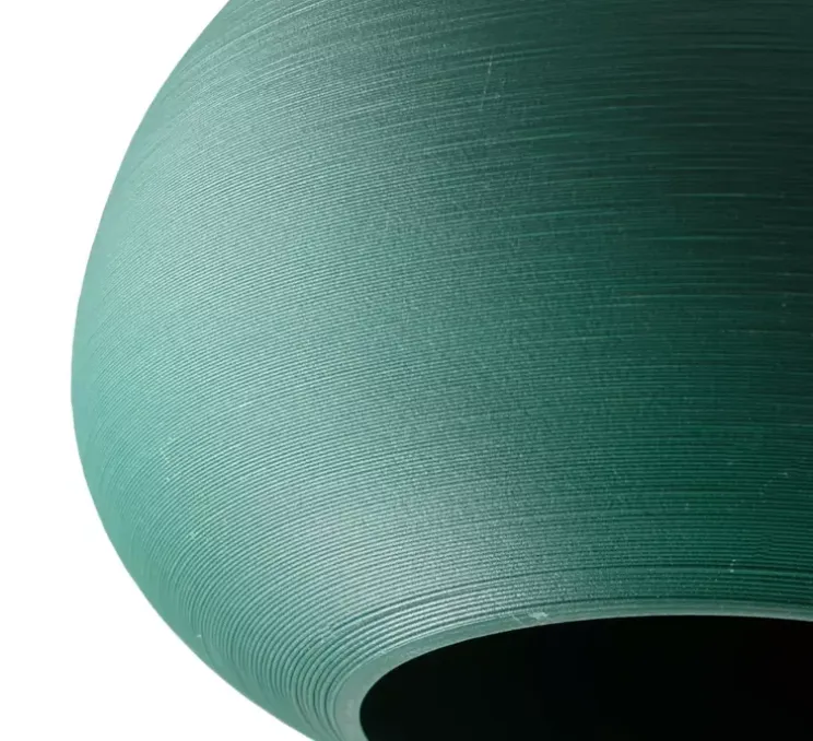 Suspension, Mar H340, vert émeraude, Ø45,5cm, H34cm - Faro