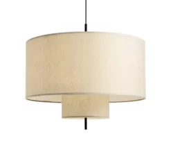 Suspension, Margin, beige, IP22, Ø88cm, H79cm - New Works