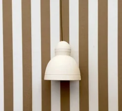 Suspension, Marius, Blanc mat, Ø17cm, H20cm - Oustao