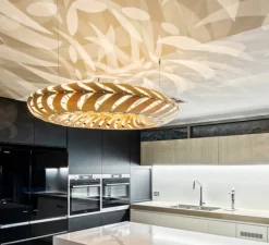 Suspension*David Trubridge Suspension, Maru, large, version en kit, , Ø140cm, H25cm - bambou naturel