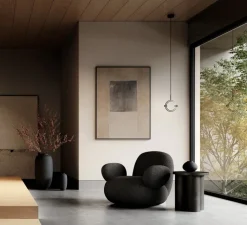 Suspension*101 Copenhagen Suspension, Maru Mini, , LED, dim, 2400K, lm, L23cm, H32cm - noir brûlé