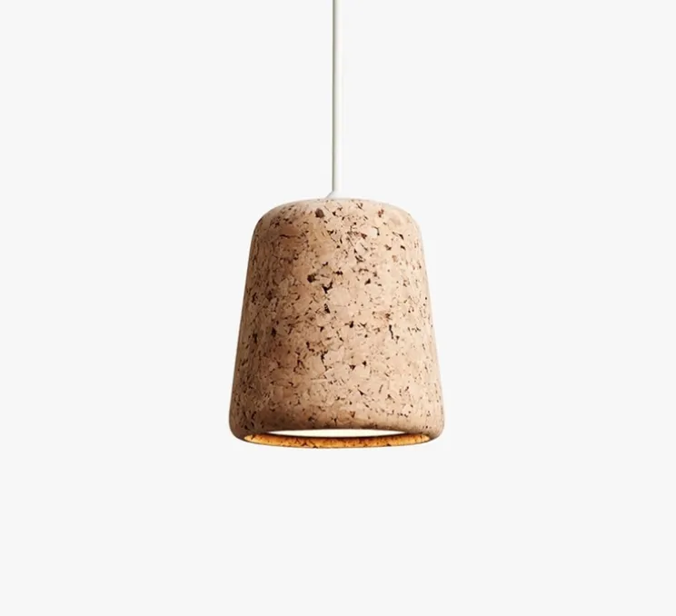 Suspension, Material, Natural Cork, liège, Ø13cm, H14cm - New Works