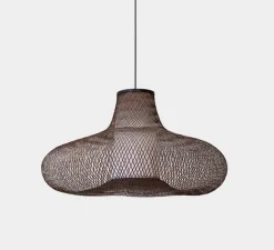 Suspension*Ay Illuminate Suspension, May L, , Ø95cm, H56cm - marron