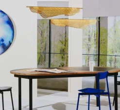 Suspension, Mediterranea Small, laiton, LED, dim, 2700K, 936 lm, L100,5cm, H15cm - Petite Friture