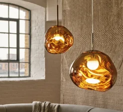 Suspension, Melt, bronze, Ø50cm, H50cm - Tom Dixon