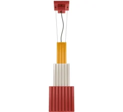 Suspension*Ferroluce Suspension, Metra C2830, , L22cm, H66cm - rouge, blanc, jaune