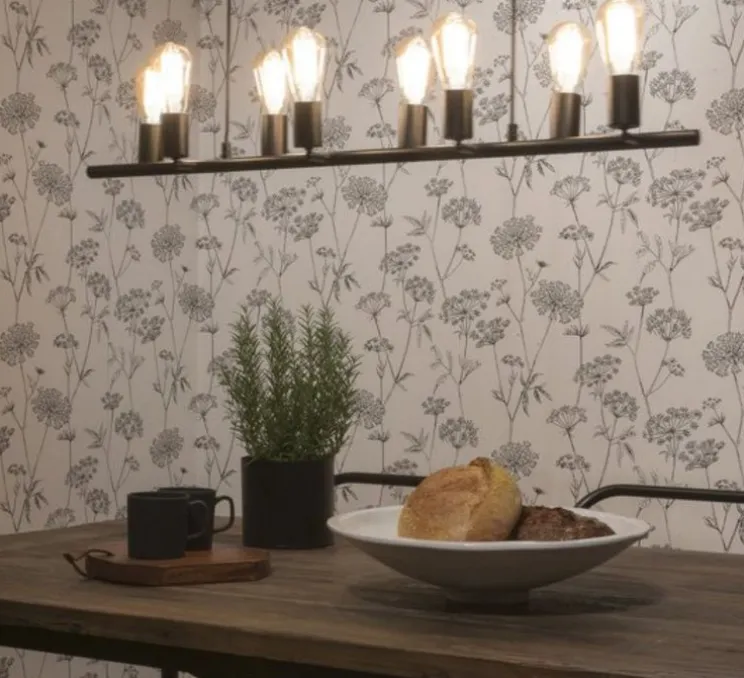 Suspension, Miami, noir, L105cm, H28cm - It's about Romi