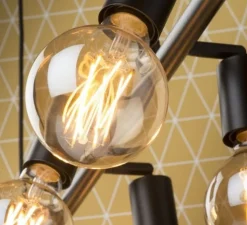 Suspension, Miami, noir, L105cm, H28cm - It's about Romi