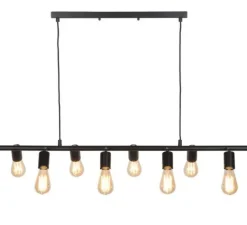 Suspension, Miami, noir, L105cm, H28cm - It's about Romi