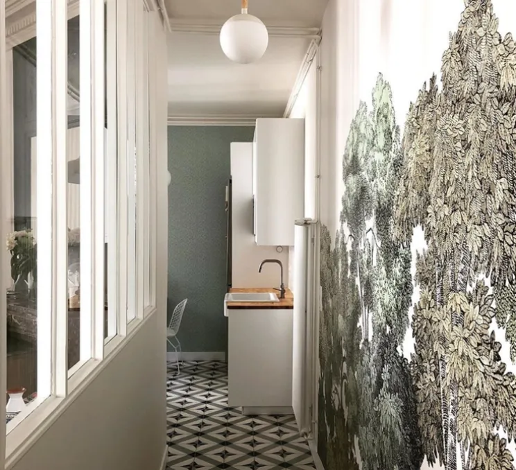 Suspension, Mine, blanc, Ø18,5cm, H18,5cm - Faro