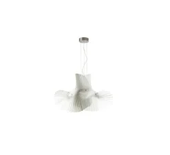 Suspension*LZF Suspension, Minimikado S, , LED, H50cm, L70cm - blanc ivoire