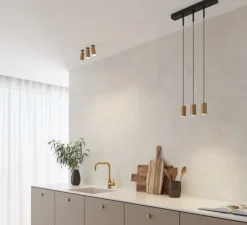 Suspension*Modular Suspension, Minude Jack Suspended 45 1x, , LED, 2700K, 605 lm, Ø4,5cm, H8,8cm - Champagne