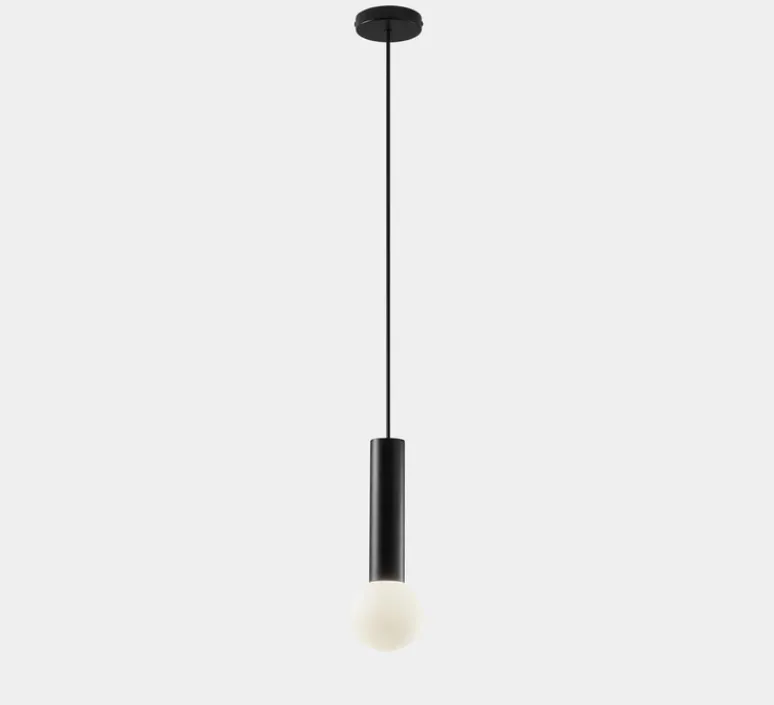 Suspension*LEDS C4 Suspension, Mist, , IP44, Ø10cm, H30cm - noir