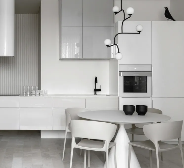 Suspension, Mobil 100, noir, Ø70cm, H100cm - PHOLC