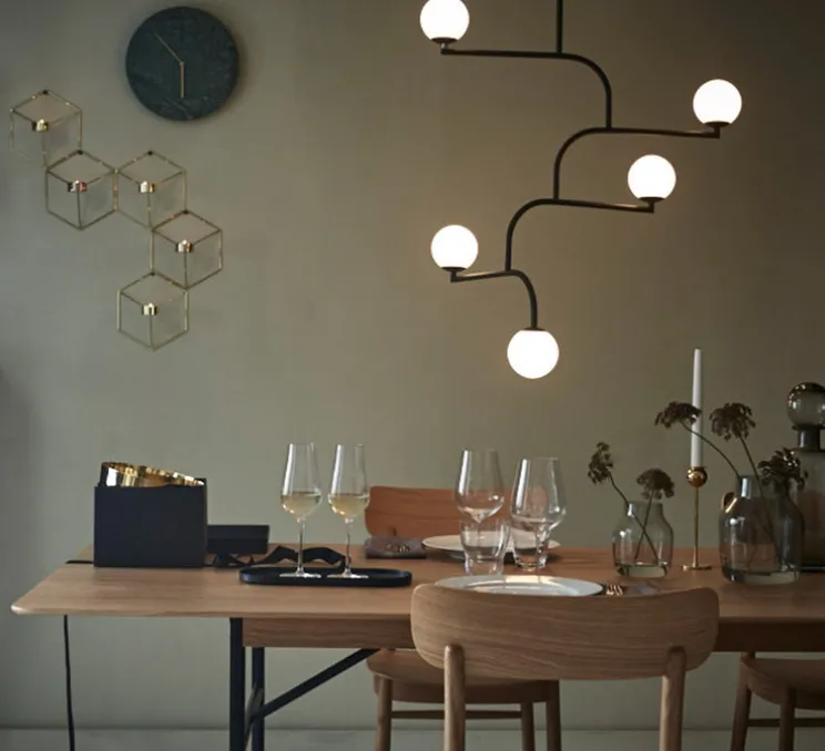 Suspension, Mobil 100, noir, Ø70cm, H100cm - PHOLC