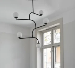 Suspension, Mobil 100, noir, Ø70cm, H100cm - PHOLC