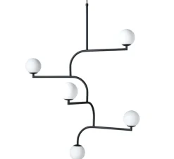 Suspension, Mobil 100, noir, Ø70cm, H100cm - PHOLC