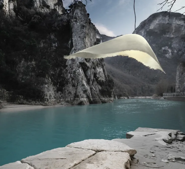 Suspension, MOBY DICK, beige, L150cm - Karman