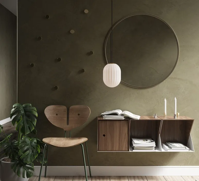 Suspension*Nordic Tales Suspension, Modeco Plus, , Ø20cm, H29cm - blanc avec cable noir