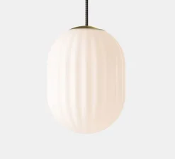 Suspension*Nordic Tales Suspension, Modeco Plus, , Ø20cm, H29cm - blanc avec cable noir