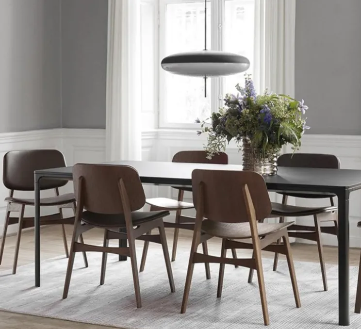 Suspension, Model 2065, blanc & noir, Ø53,8cm, H54,6cm - Astep