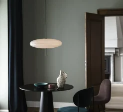 Suspension*Astep Suspension, Model 2065, , Ø53,8cm, H54,6cm - blanc et câble noir