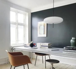 Suspension*Astep Suspension, Model 2065, , Ø53,8cm, H54,6cm - blanc et câble noir