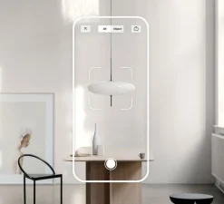 Suspension*Astep Suspension, Model 2065, , Ø53,8cm, H54,6cm - blanc et câble noir