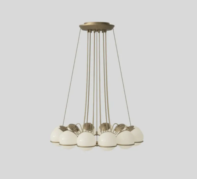 Suspension*Astep Suspension, Model 2109/12/14, , Ø74cm, H160cm - Champagne