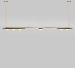 Suspension*CTO lighting Suspension, Modulo Horizontal, , LED, 2700K, L188cm, H10cm - laiton