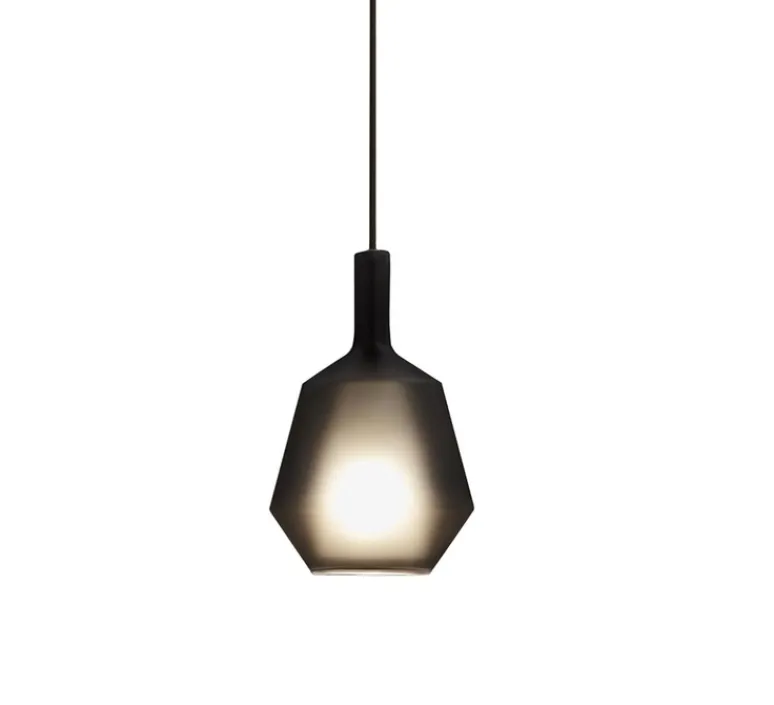 Suspension*Penta Suspension, MoM fatty, , rosace e, câble 2m, Ø17cm, H26,3cm - noir