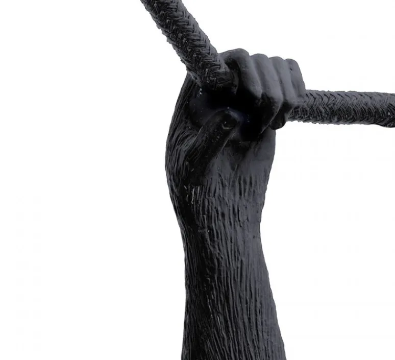 Suspension*Seletti Suspension, Monkey Swing, , IP44, L59cm, H44cm - noir, singe