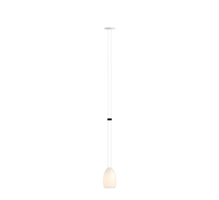 Suspension monte et baisse, Oh China, blanc brillant, LED, 2700K, 500 lm, Ø8,5cm, H13cm - GRAU