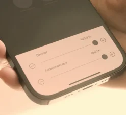 Suspension monte et baisse, Team, sable, LED, dim, 4000K, 10700 lm, L137cm, H4cm - GRAU