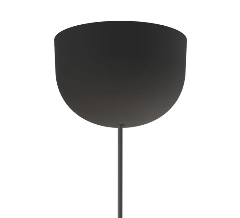 Suspension*GRAU Suspension monte et baisse, Sun, , LED, dim, 2700K, 815 lm, Ø17,6cm, H28,5cm - noir mat