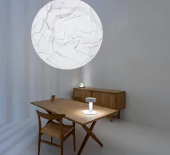 Suspension, Moon 80, blanc, Ø80cm, H80cm - Davide Groppi